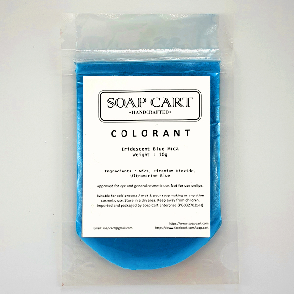 Iridescent Blue Mica Colorant