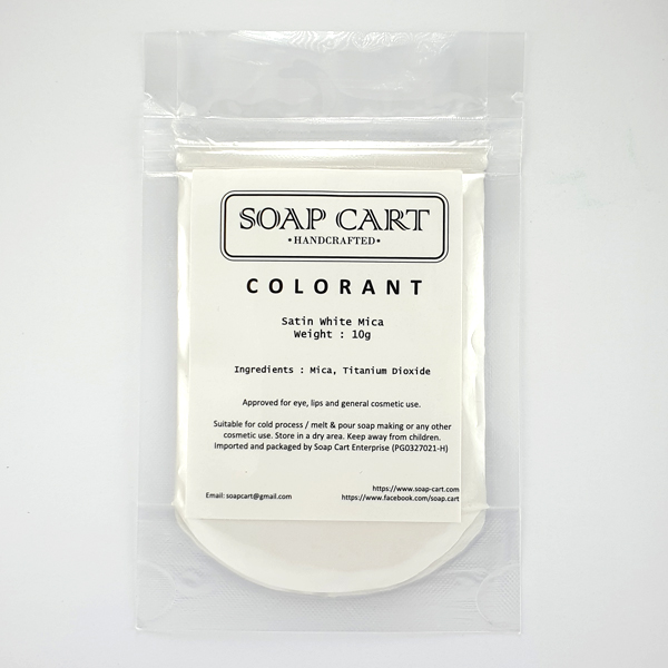 Satin White Mica Colorant